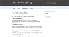 Desktop Screenshot of phonedupnshutup.com